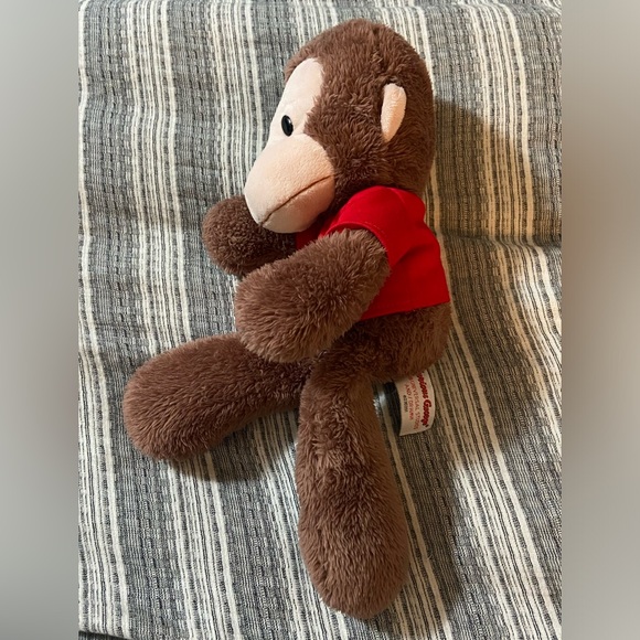 Curious George Monkey Soft Plush Stuffed Animal Gund 13” - Picture 5 of 10